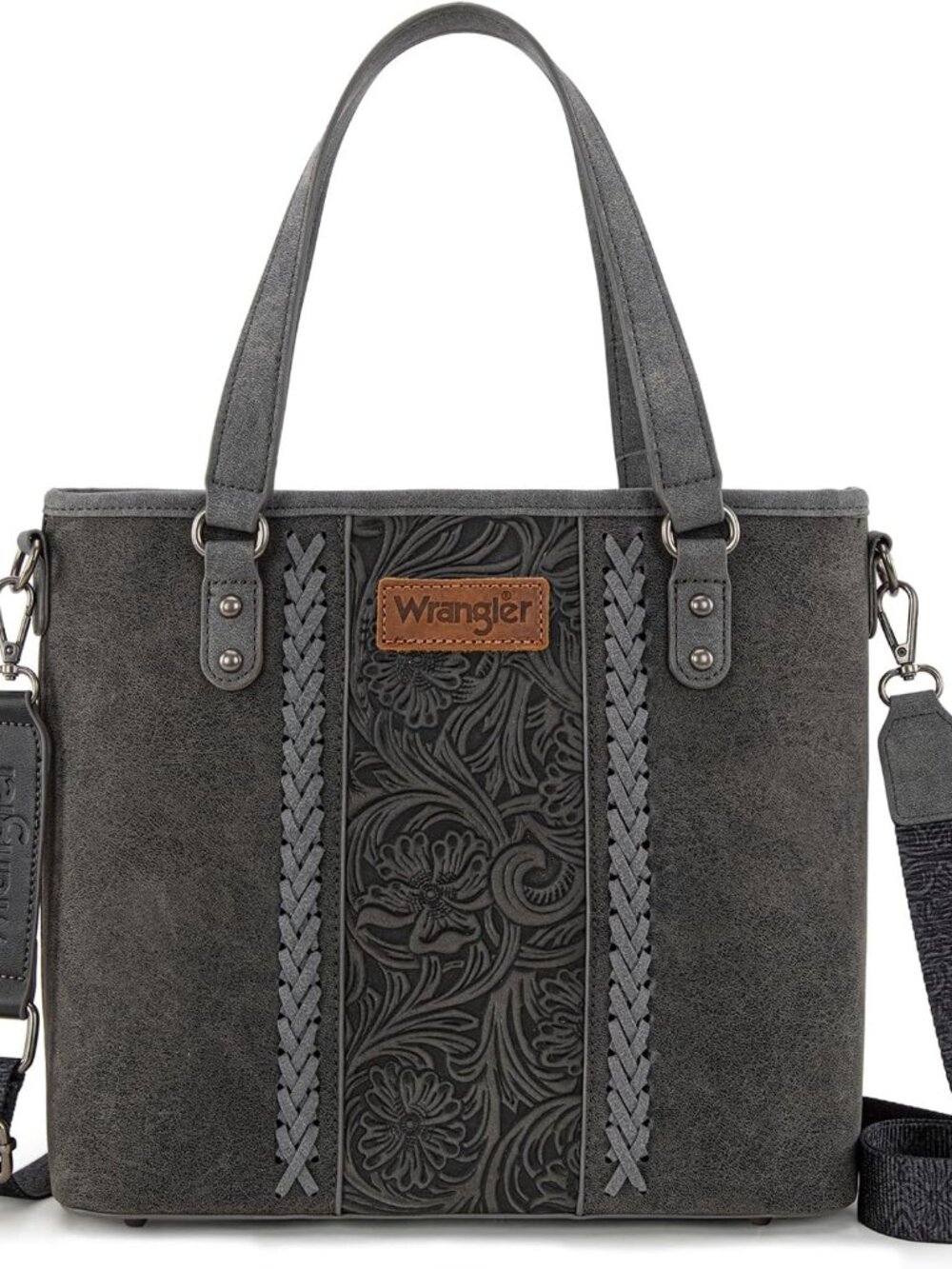 X Wrangler Tote Bag for Women Western Purses with Detachable Strap Medium Satche